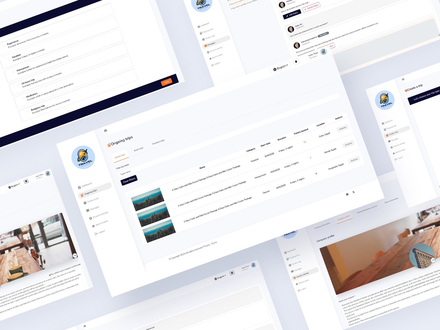 تطبيق تجوال لوحة تحكم شركة السياحية تطبيق تجوال لوحة تحكم شركة السياحية
